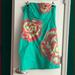 Lilly Pulitzer Dresses | Lilly Pulitzer Embroidered Strapless Dress | Color: Green/Pink | Size: 12