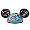 Disney Accessories | Disney Mickey Musical Ear Hat For Adults By Dave Perillo Limited Release | Color: Black/Blue | Size: Os