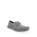 Men's Propét® Viasol Lace Men's Boat Shoes by Propet in Grey (Size 14 M)