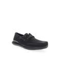 Men's Propét® Viasol Lace Men's Boat Shoes by Propet in Black (Size 12 M)