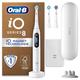 Oral-B iO Series 8 Plus Edition Elektrische Zahnbürste/Electric Toothbrush, PLUS 3 Aufsteckbürsten, Magnet-Etui, 6 Putzmodi, recycelbare Verpackung, white