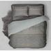 Blankets2U Gray Velvet Reversible Comforter Set Polyester/Polyfill/Microfiber/Flannel in Gray/White | Twin Comforter + 1 Standard Pillowcase | Wayfair