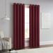 Eclipse Solid Thermapanel Grommet Energy Saving Room Darkening Curtain Panel Polyester in Indigo/Brown | 63 H x 54 W in | Wayfair 25116801506
