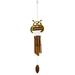 Woodstock Chimes Hoot Owl Wind Chime Bamboo | 33 H x 6 W x 6 D in | Wayfair OWLB