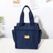 Latitude Run® Picnic Tote Bag Cotton Canvas in Blue | 9.84 H x 9.45 W x 5.9 D in | Wayfair 0A8F038C01974E00827D57C98048D040