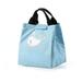 Red Barrel Studio® Bento Fashion Cute Thick Insulated Picnic Tote Bag, Service for 1 in Blue | 9.06 H x 7.87 W x 6.69 D in | Wayfair