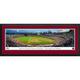 Latitude Run® Mississippi State, 2021 College World Series Champions - Panoramic Print in Blue/Brown/Green | 13.5 H x 40 W x 1.125 D in | Wayfair