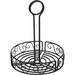 Red Barrel Studio® Round Wire Condiment Caddy, 7.5-Inch Metal in Black | 8.88 H x 7.5 W x 7.5 D in | Wayfair 0EF2E1410C0E493EB3F34C8CECC02805