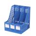 Inbox Zero Jesley Magazine Holder Plastic in Blue | 12 H x 9.8 W x 9.9 D in | Wayfair 28DCC392991E47F4BBE7D55A58A499DB