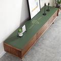 Trinx TV Cabinet Table Mat Rectangular Coffee Table Tablecloth Cover Waterproof, Oil Proof, Ironing, Washless Makeup Table Mat in Green | Wayfair