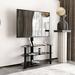 Symple Stuff Gatliff TV Stand for TVs up to 65" Glass | Wayfair 8FC0F1B4AC394DB086972919F9658154