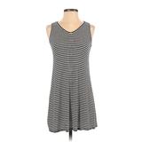 LA Hearts Casual Dress - Shift: Black Stripes Dresses - Women's Size Small