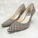 Michael Kors Shoes | Michael Kors Dorothy Calfhair Houndstooth Flex Pumps Heels Shoes | Color: Black/White | Size: 10