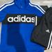 Adidas Matching Sets | Back To School Sale! Boys Zip Up 2 Piece Adidas Set. Worn Once. Perfect! | Color: Black/Blue | Size: 5b