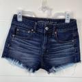 American Eagle Outfitters Shorts | American Eagle Hi-Rise Festival Cutoff Jean Shorts Size 2 | Color: Blue | Size: 2