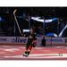 Trevor Zegras Anaheim Ducks Unsigned Waves to Crowd Following 4-3 Win Photograph