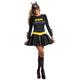 Rubie's Damen DC Comics Batgirl Kostüm Kleid mit Maske/Strumpfhose, wie abgebildet, klein, siehe abbildung, Small