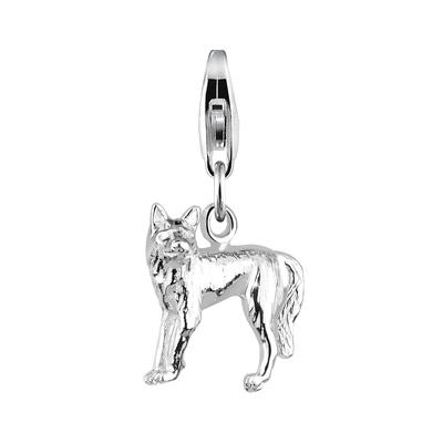 Elli Wolf Tier Natur 925 Sterling Silber OneSize Damen Image