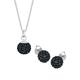 Elli - Kristalle 925 Silber Schmuck-Set Damen