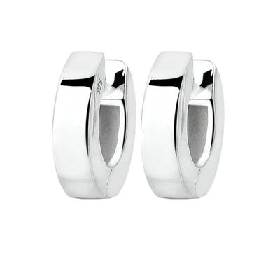 Elli Creolen Basic Klassisch Hochwertig 925 Silber OneSize Damen Image