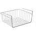 DASTINGO Undershelf Storage Wall Organizer w/ Wall Baskets Metal in Gray | 5.5 H x 12 W x 10.5 D in | Wayfair 01QL7312JYORVVIWATDB