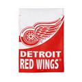 Evergreen Enterprises, Inc Detroit Wings 2-Sided Polyester 18 x 13 in. Garden Flag in Red | 18 H x 12.5 W in | Wayfair 14NB4359