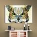 Loon Peak® Abstract Owl - Graphic Art on Canvas in Black/Brown/Gray | 12 H x 18 W x 2 D in | Wayfair LOON3191 27804113