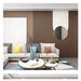 Porpora 94" L x 5.75" W Shiplap Wood Wall Paneling, 3D Wall Paneling for Interior Wall Décor in Brown | 0.8 H x 5.75 W x 94 D in | Wayfair