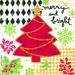 The Holiday Aisle® 2883484_Happy Noel Christmas Tree Canvas | 12 H x 12 W x 1.25 D in | Wayfair 76B583F6364D4E0D88244D696F42119D