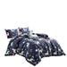 Zoomie Kids Ramelot Dark ; Dark Comforter Set Polyester/Polyfill/Microfiber in Blue/White | Twin Comforter + 1 Standard Sham | Wayfair