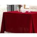 Eider & Ivory™ Kiwi Office Conference Tablecloth Flannelette Material Color Rectangular Activity Exhibition Tablecloth in Red | Wayfair