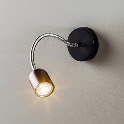 Wandlampe maxi Eko-Light, dimmbar, schwarz, für Wohn- / Esszimmer, Metall, Modern, Wandleuchte, Wandlampe Innen Image