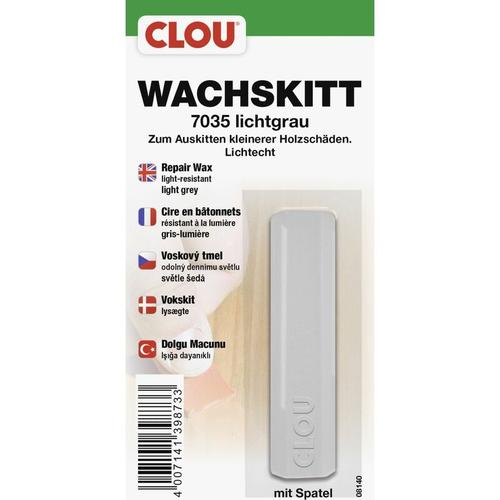 Clou - Wachskitt lichtgrau Holzpaste & Holzkitt
