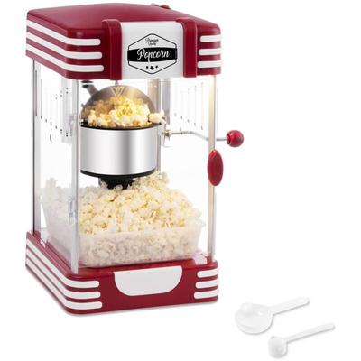 Popcornmaker Neu Profi Popcorn Maschine 230V 300W Popcornmaschine - Schwarz, Grau, Rot