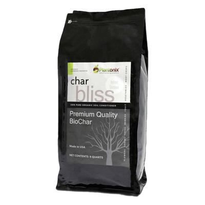 Plantonix Char Bliss Indoor Outdoor Premium Biochar Soil Conditioner, 30 Quarts - 11
