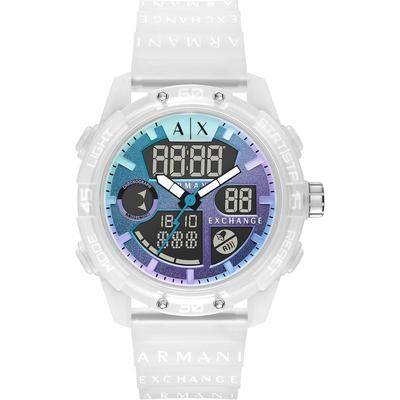 Armani Exchange - Herrenuhr Perlon/Nylon Herrenuhren 1 ct