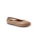 Wide Width Women's Sandy Adjustable Back Slip On Clog by SoftWalk in Taupe (Size 9 1/2 W)