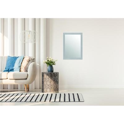 Dekospiegel LENFRA "Karen", silber (silberfarben), B:46cm H:66cm T:2,2cm, MDF, Spiegel, Wandspiegel Image