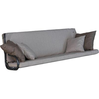 Bankauflage "Smart", beige, B:178cm H:9cm T:180cm, Obermaterial: 100% Polyester. Füllung: 100% Polyurethan, ANGERER FREIZEITMÖBEL, Polsterauflagen Image