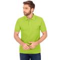 Poloshirt TRIGEMA "TRIGEMA Polohemd mit Brusttasche" Gr. 5XL, gelb (lemon) Herren Shirts Kurzarm