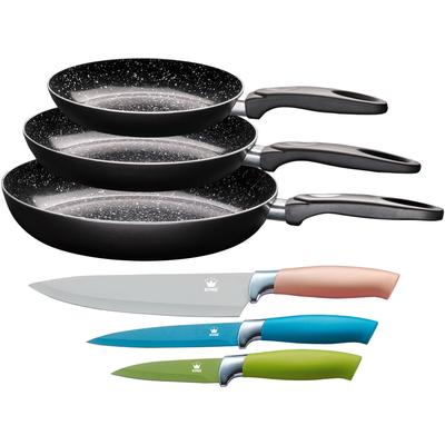 Pfannen-Set KING, schwarz, Ø:28cm, Pfannen, Induktion, Keramikbeschichtung Image