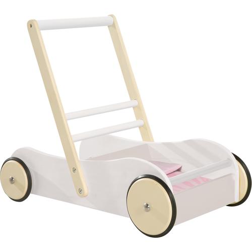 "Puppenwagen ROBA ""Wagen Scarlett, weiß"" weiß Kinder Puppenwagen -trage"