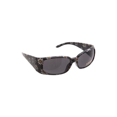 Sonnenbrille "Edelweiß", Damen, Gr. onesize, weiß, COLLEZIONE ALESSANDRO, geblümt, Brillen, mit kleinem Edelweiß