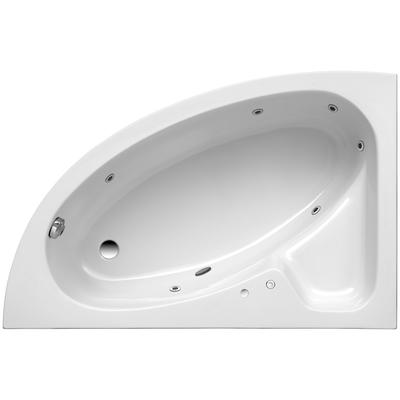 Whirlpool-Badewanne OTTOFOND "Salinas A", weiß, B:97cm H:40cm L:150cm T:97cm, Sanitäracryl, Badewannen, Typ 1, chrom