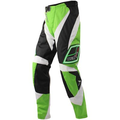 Motorradhose NERVE "Nerve Motocross" Hosen Gr. L, N-Gr, grün