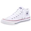 Sneaker CONVERSE "CHUCK TAYLOR ALL STAR MALDEN STREET", Gr. 46,5, weiß, Textil, sportlich, Schuhe Sneaker high Sneakerboots Skaterschuh