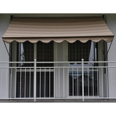 Klemmmarkise, beige, B:250cm, Polyacryl, ANGERER FREIZEITMÖBEL, Markisen, beige, Ausfall: 150 cm, versch. Breiten Image