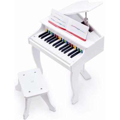 Spielzeug-Musikinstrument HAPE "Luxusflügel, weiß", weiß, Spielzeug-MusikinstrumenteB:50cm H:60cm T:52cm, B:50cm H:60cm T:52cm Image