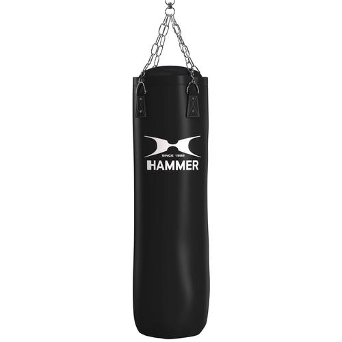 "Boxsack HAMMER ""Black Kick"" Boxsäcke Gr. B/H: 35 cm x 150 cm, schwarz Boxsäcke"
