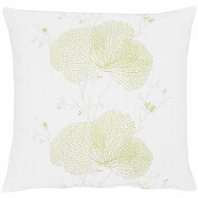 Dekokissen APELT "7903 Loft Meta", grün (weiß, grün, gemustert), B:46cm L:46cm, Polyester, Dekokissen_Sitzkissen_Kissenhüllen, Kissenhülle ohne Füllung, 1 Stück Image